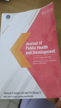 Image of journal of public health and development