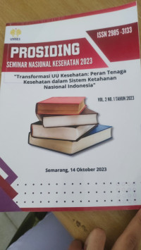 Image of prosiding seminar nasional kesehatan 2023